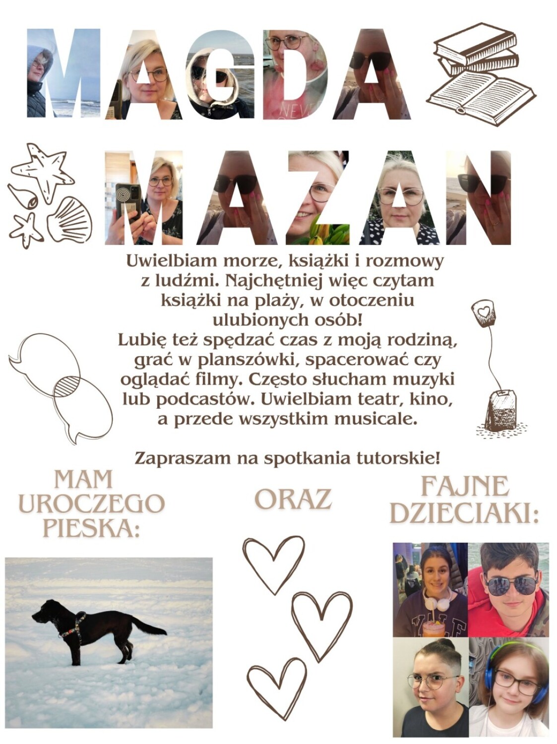 Magda Mazan tutorka- o mnie