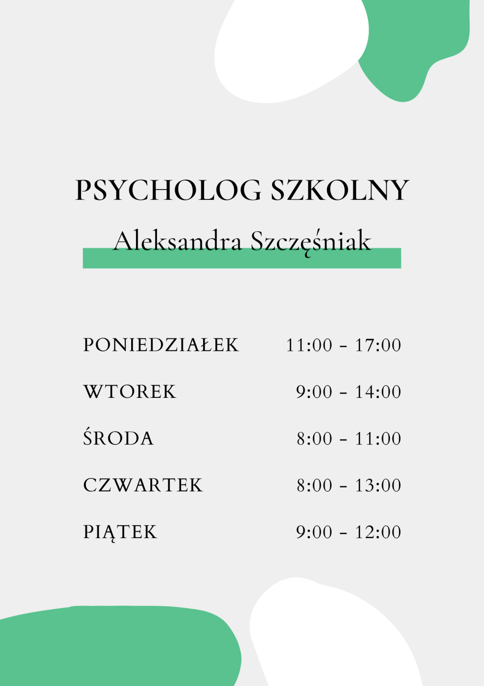 psycholog infografika